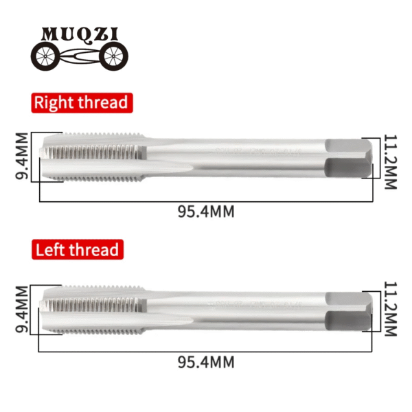 Llave MUQZI Macho para Hacer Rosca de Pedal