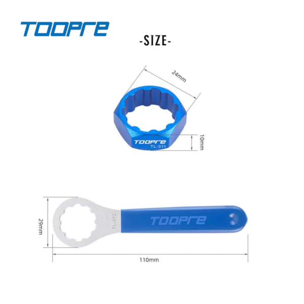 Llave TOOPRE para Desmontar el Pedal