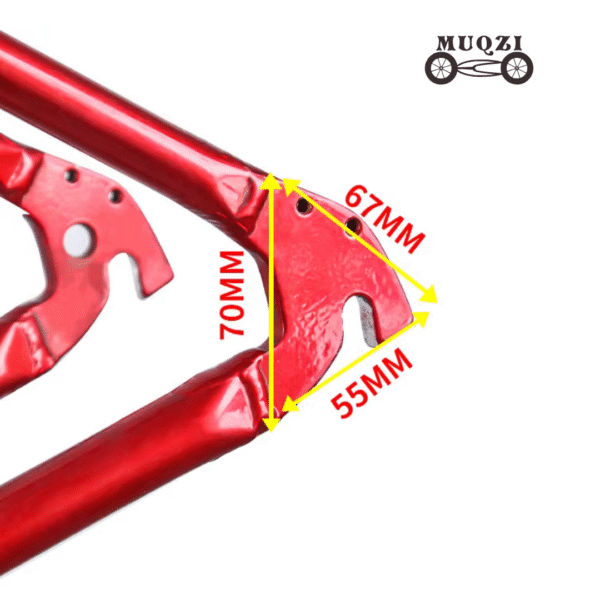 Adaptador de Freno de Disco MUQZI – Negro