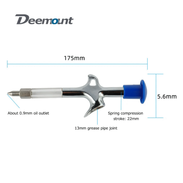 Jeringa Aplicadora de Grasa Demontada para Tubo