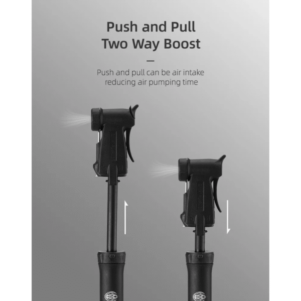 Bomba de Aire CYCLINGBOX 80 PSI – Viene y Viene Inflado