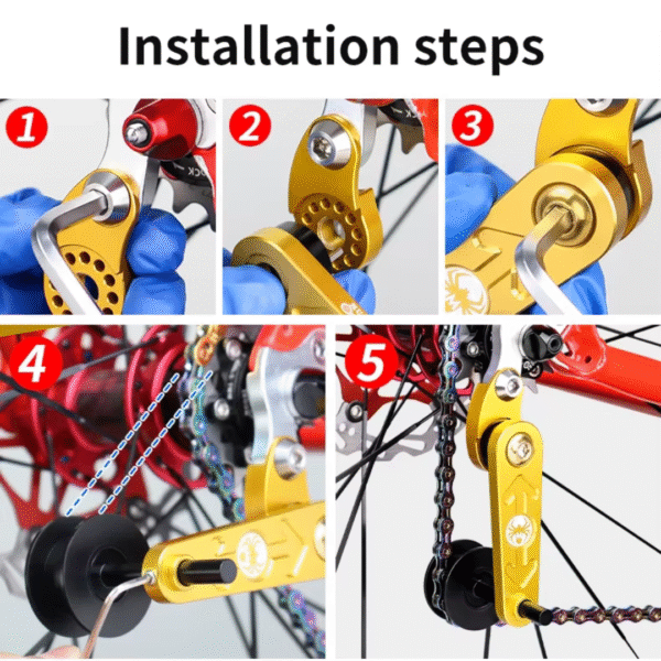 Tensor de Cadena MUQZI SPIDER – Negro