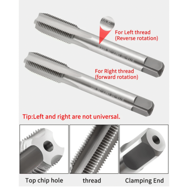 Llave MUQZI Macho para Hacer Rosca de Pedal