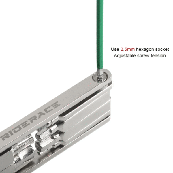 Navaja de Bolsillo Multifuncional 8 en 1 RIDERACE KEY