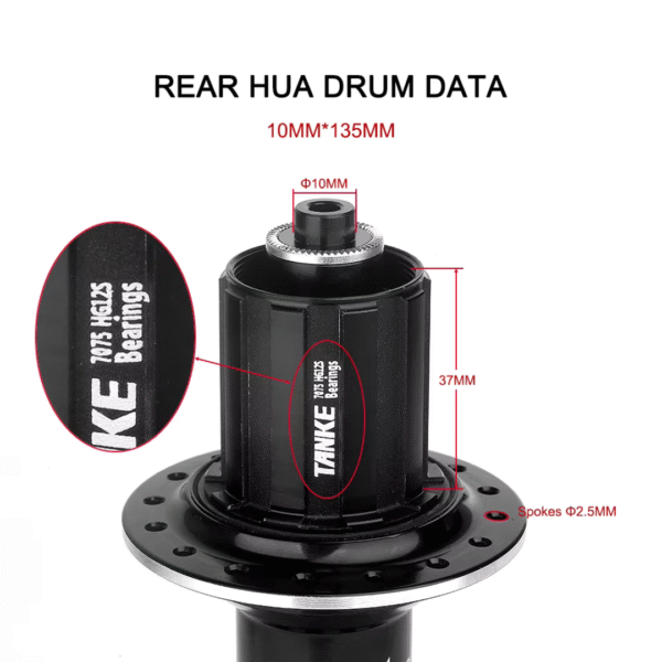 Buje TANKE TH240 32H Varios Colores