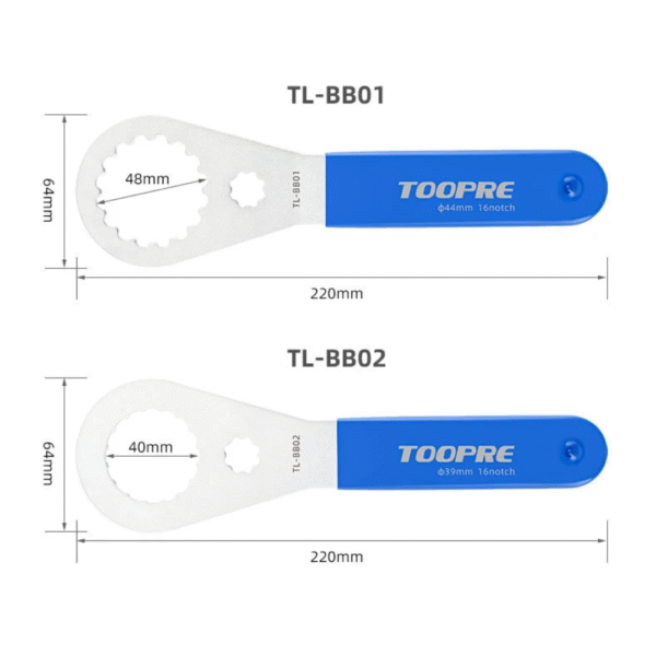 Llave Extractora de Caja Central TOOPRE en 4 Tamaños.