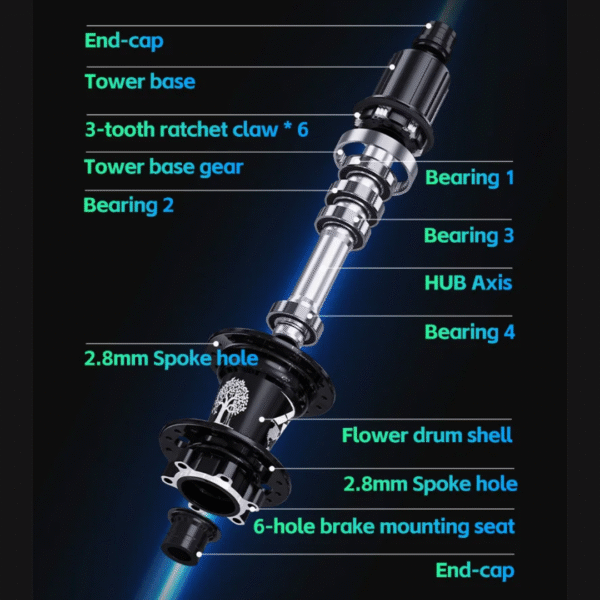 Buje TANKE 32H HG – Varios Colores