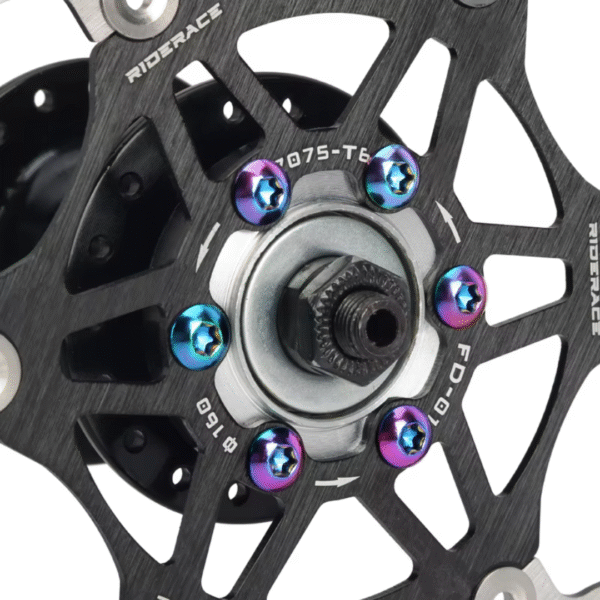 Kit de Tornillos RIDERACE con 12 Unidades para Frenos de Discos – Varios Colores