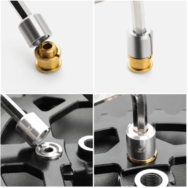 Extractor de Tornillos de Manivela de Llave MUQZI