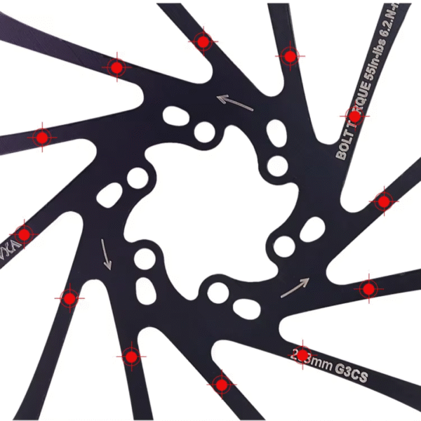 Freno de Disco VXM 160mm Varios Colores