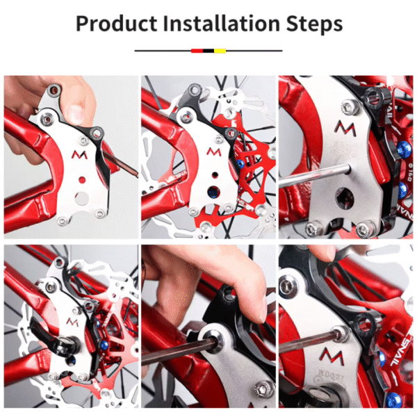 Adaptador de Freno de Disco MUQZI – Negro