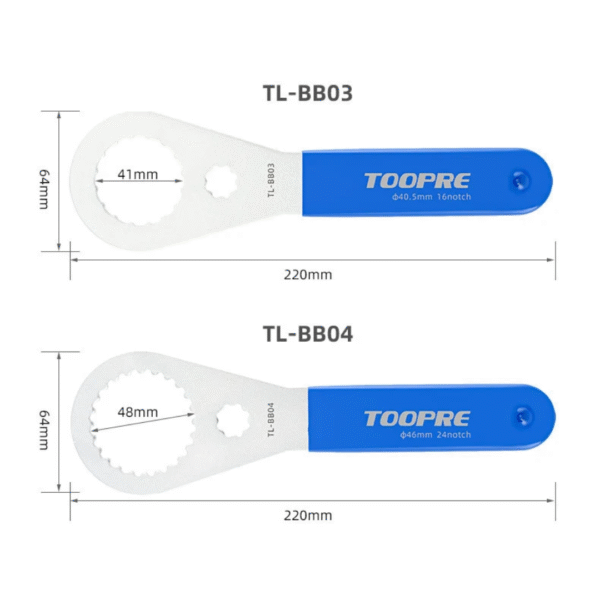 Llave Extractora de Caja Central TOOPRE en 4 Tamaños.