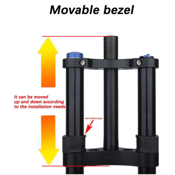 Horquilla de Suspensión BOLANY 34 DOWN HILL R29 – Bloqueo de Suspensión Neumática Hidráulica Cónica