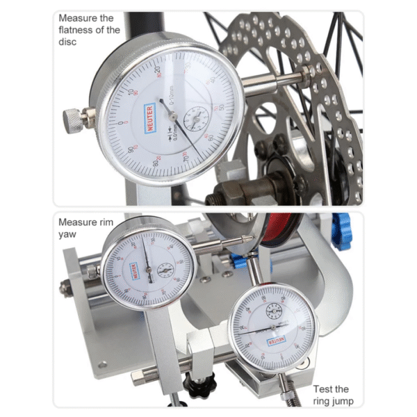 Centralizador y Alineador de Ruedas TOOPRE con Manómetro
