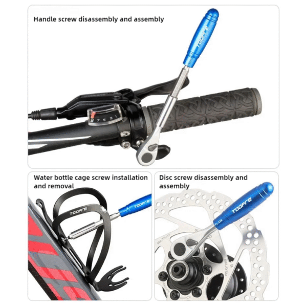 Herramientas TOOPRE Mini Click Key Estuche / Adaptadores / Parche