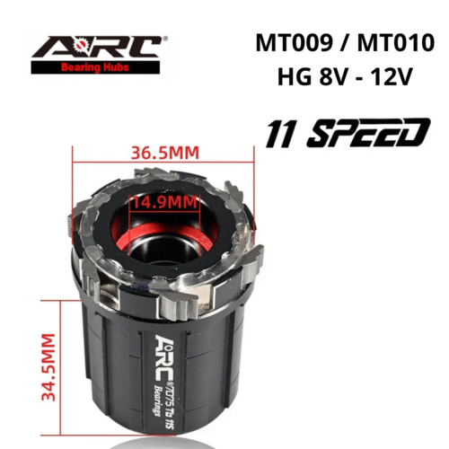 FREEHUB-ARC-MT009-HG-812-V Buje Libre ARC HG MT009 / MT010 para Velocidades 8/9/10/11/12