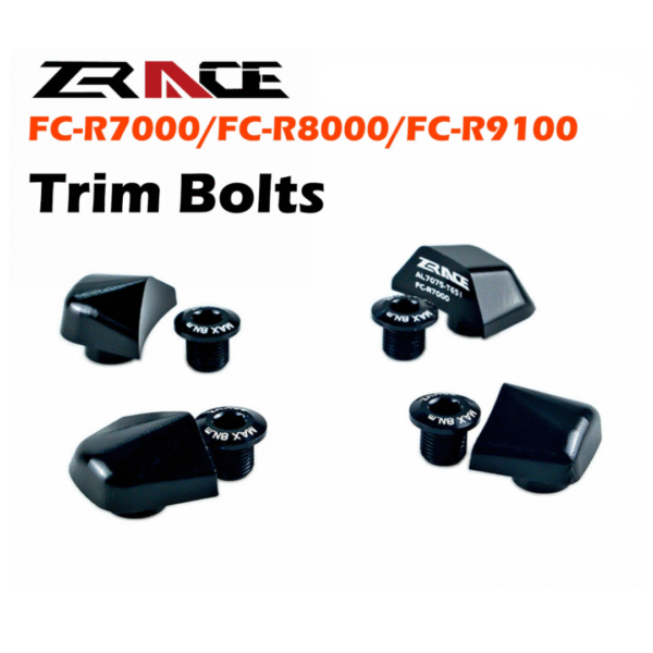 Cubierta y Tornillo ZRACE para Corona de Velocidad Compatible con R7000 / R8000 / R9100