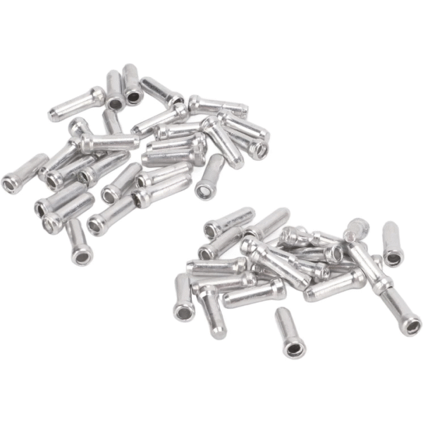 Terminal de Cable Plata – 100 Unidades