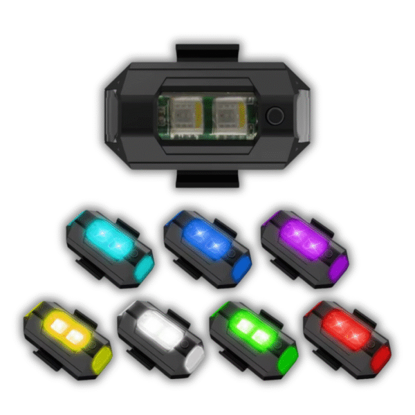 Intermitente Led Mini 2 con Luces de Varios Colores