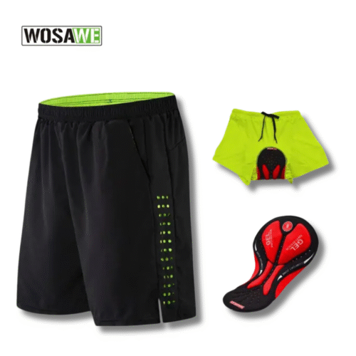 Pantalones Cortos WOSAWE con Forro de Gel