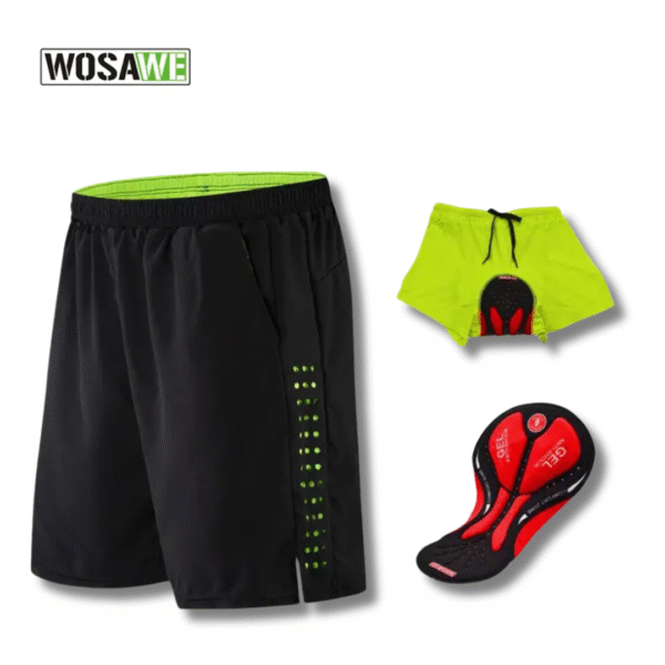 Pantalones Cortos WOSAWE con Forro de Gel