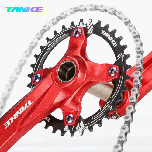 Juego de Bielas TANK 36T Integrado Rojo