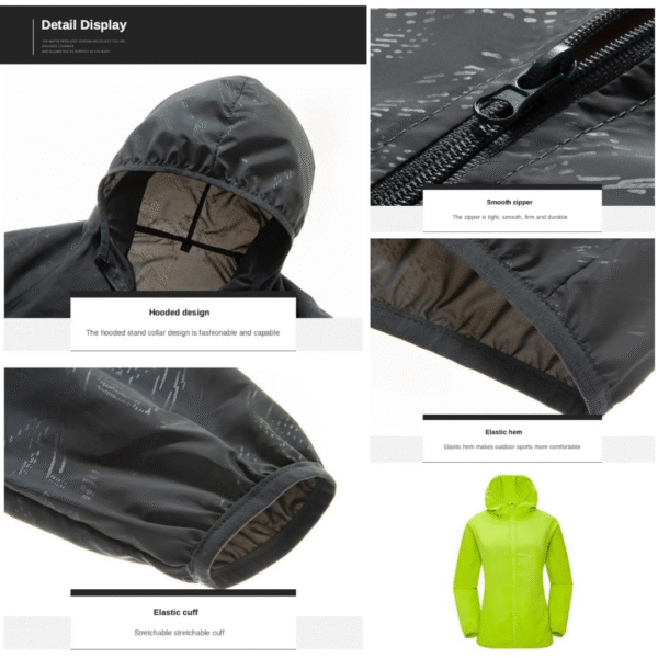 Chaqueta Impermeable Cortavientos