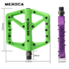 Pedal de Plataforma MEROCA Nylon Violeta