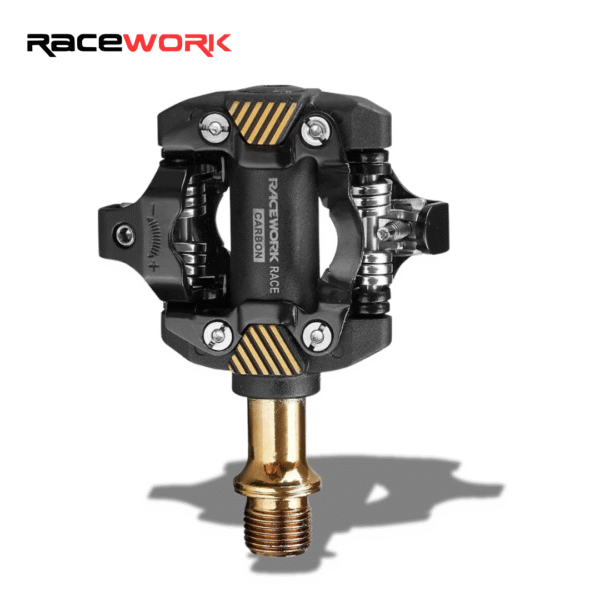 Pedal de MTB CLIP RACEWORK con Cala - Negro