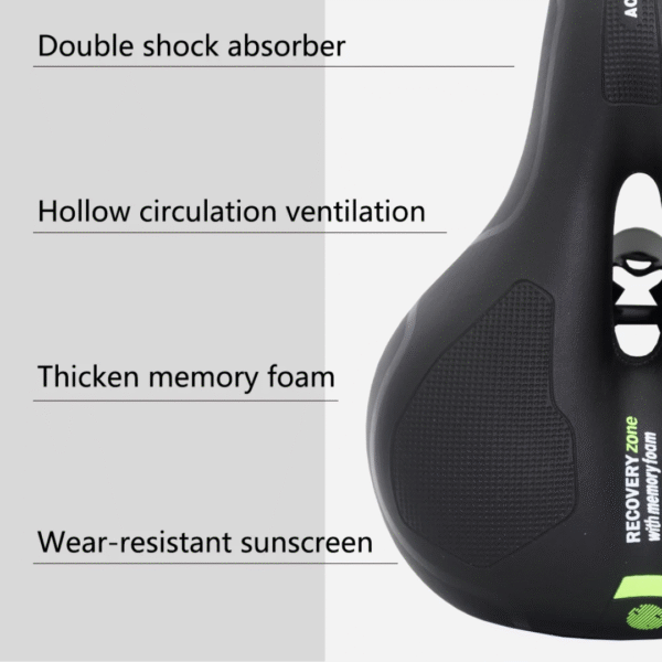 Silla de Gel de Zona Activa – REVIVAL ZONE BLACK