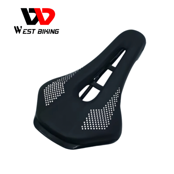 WEST BIKING con Silla de Gel – Negra