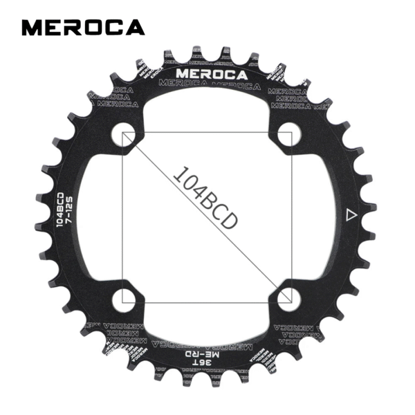 Bielas XC LUTU 36T Eje Cuadrado Negro