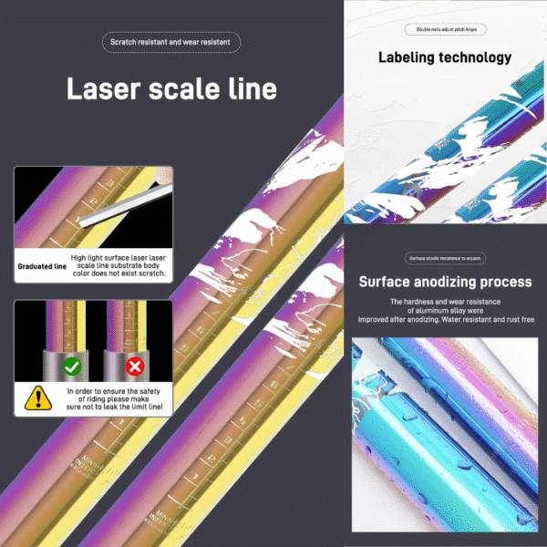 Tija LUNJE 27,2mm y 31,6mm Camaleón