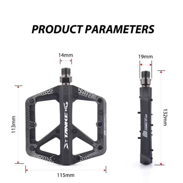 TP-60 Tanque de Pedal con Plataforma de Nailon Varios Colores