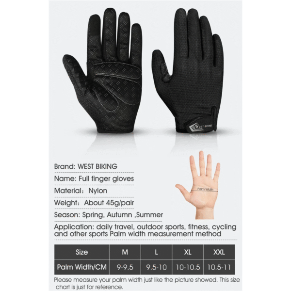 Guante de Ciclismo Cerrado WEST BIKING