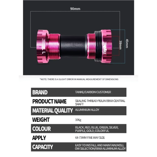 Caja de Depósito Central HOLLOWTECH Varios Colores BB68