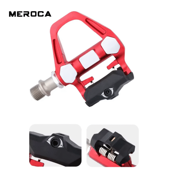Pedal de Clip de Velocidad MEROCA con Cala – Negro