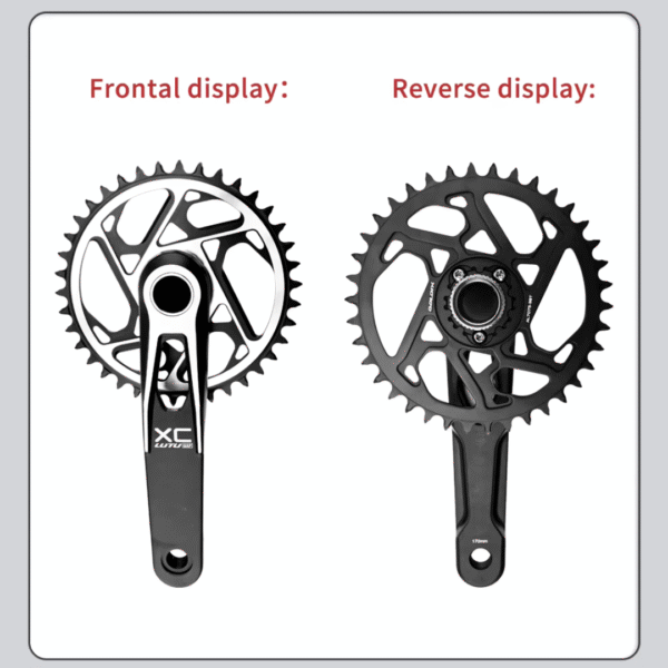 Juego de Bielas Integrado XC LUTU GXP 36T Negro