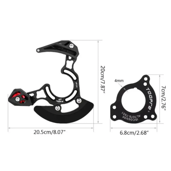 Guía de Cadena TOOPRE a Traves del Eje Central