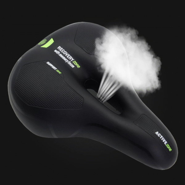 Silla de Gel de Zona Activa – REVIVAL ZONE BLACK