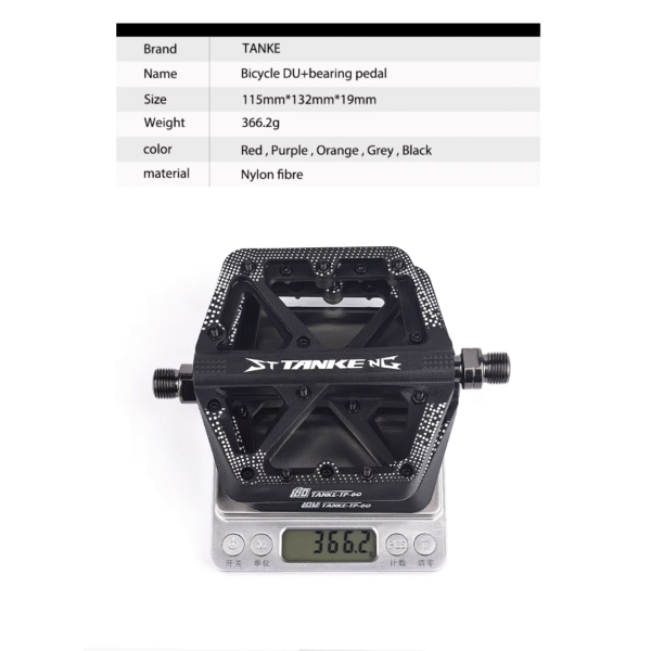 TP-60 Tanque de Pedal con Plataforma de Nailon Varios Colores