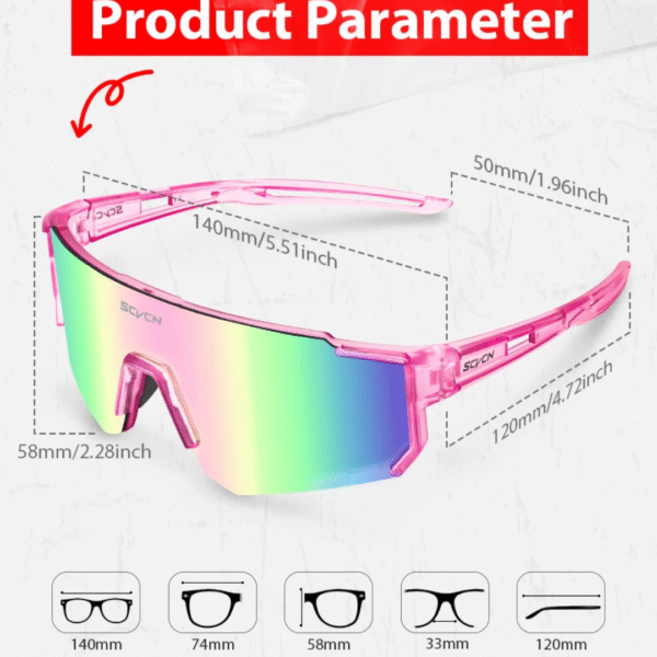 6-1 Gafas SCVCN HD Definition UV 400 Varios Modelos