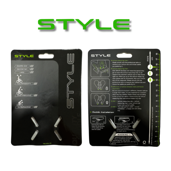 Silla de Salto FREERIDE Estilo Negro de DIRT JUMP