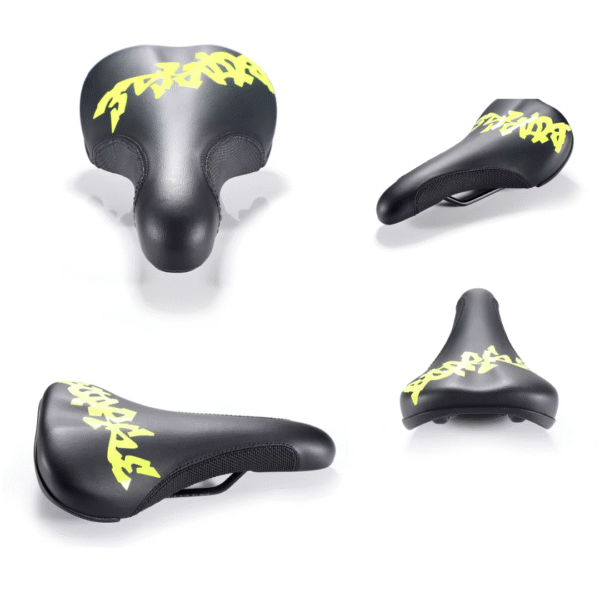 Silla de Salto de Tierra en Cuero de Varios Colores