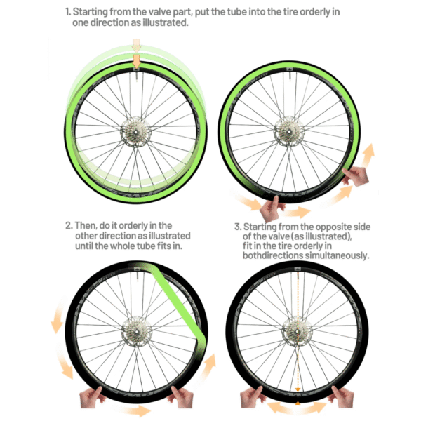 CYCLAMI TPU ULTRA LIGHT MTB Y Cámara de Velocidad