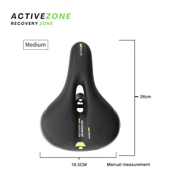 Silla de Gel de Zona Aactiva – Zona de Recuperación Negra