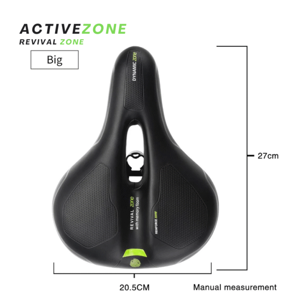 Silla de Gel de Zona Activa – REVIVAL ZONE BLACK